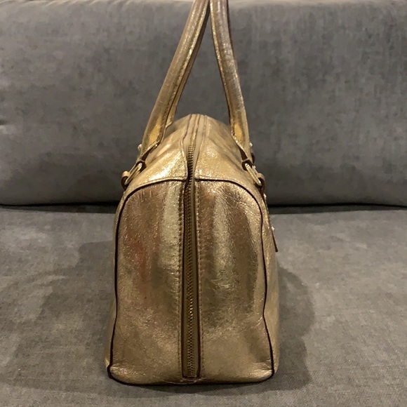 kate spade Bags Kate Spade Gold Metallic Leather Purse Poshmark